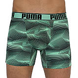 Труси-боксери Puma ACTIVE BOXER PRINT 2P зелений, чорний Чол M, фото 3