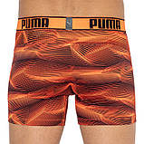 Труси-боксери Puma ACTIVE BOXER PRINT 2P синій, помаранчевий Чол S, фото 4