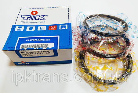 Кільця поршневі двигуни Mitsubishi S4S, S6S +1,00 № 32A1700300, 32A17-00300, фото 1