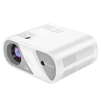 Проектор Hoco бездротовий Android 720P Wi-Fi 2.4G/5G BT5.0 DT1