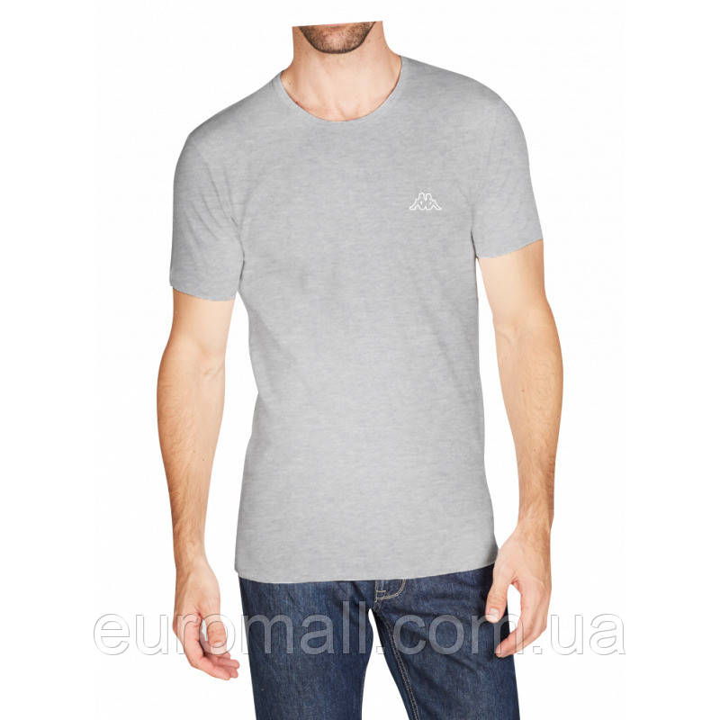 Футболка Kappa T-shirt Mezza Manica Girocollo сірий Чол L