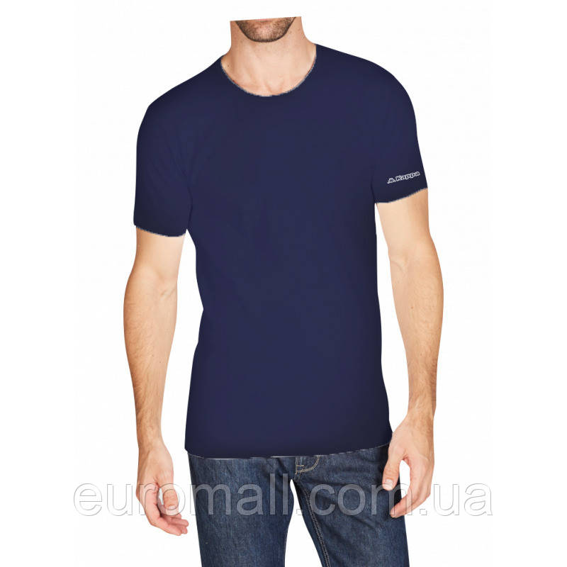 Футболка Kappa T-shirt Mezza Manica Girocollo темно-синій Чол XL