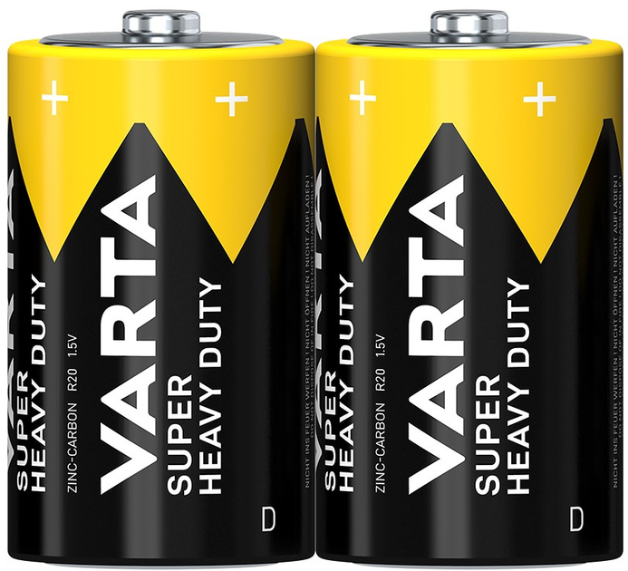 Батарейка Varta Super Техніка (R20/2шт)
