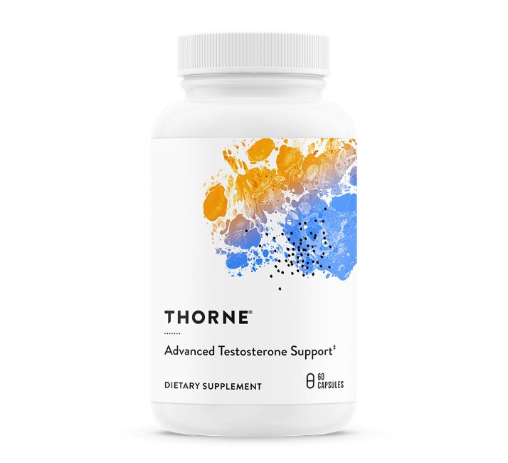 Thorne Research Advanced Testosterone Support / Підтримка рівня тестостерону та чоловічого здоров'я 60 капсул