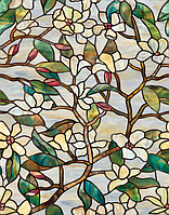 Витражная пленка Магнолия - Magnolia, 61х91см