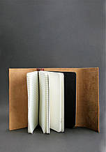 Шкіряний блокнот (Софт-бук) 1.0 світло-коричневий топ