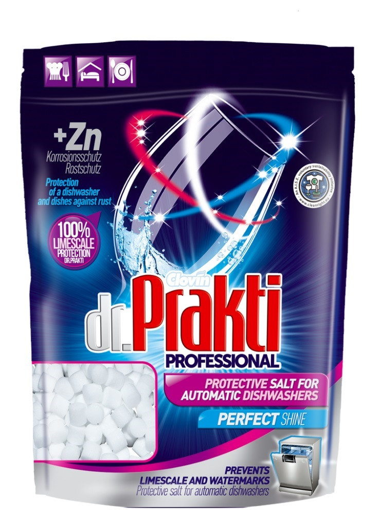 Сіль для посудомийних машин Dr.Prakti Professional таблетована 1.5 кг