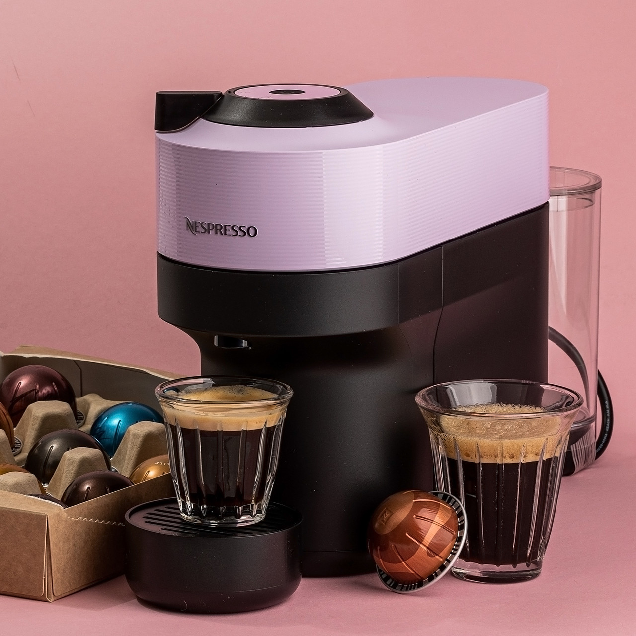 Капсульна кавомашина Vertuo POP Лавандово-фіолетовий, фото 1