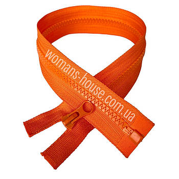 Блискавка тракторна 40 см Тип-5 Помаранчевий