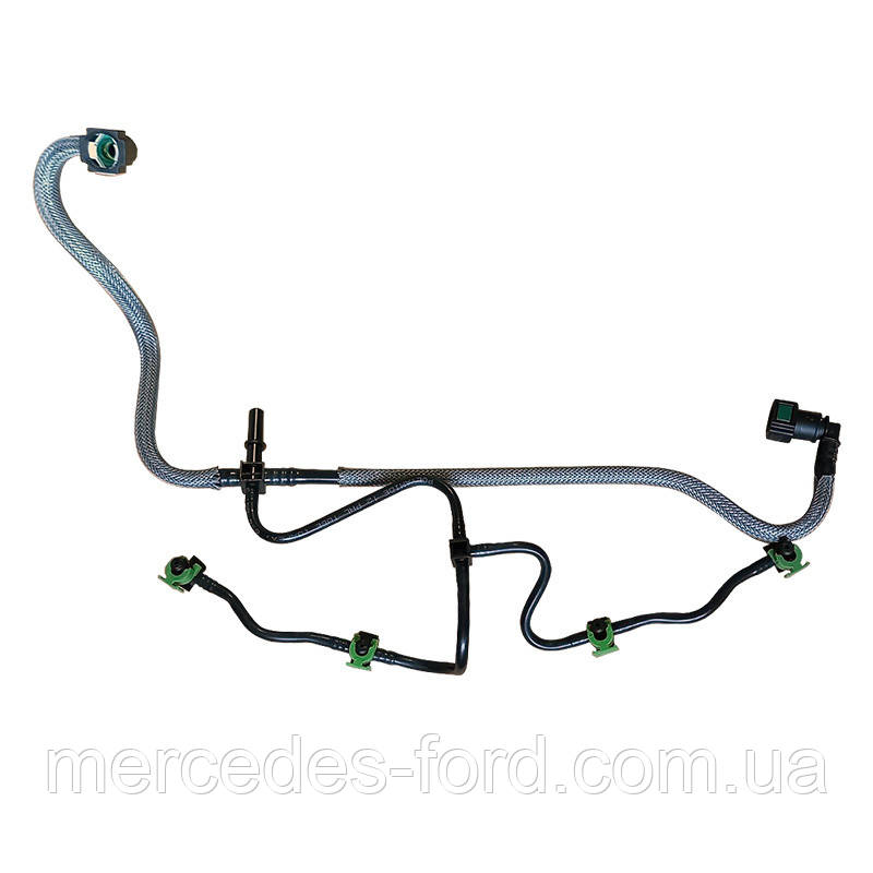Паливна трубка (шланг) обратки форсунок Ford Transit 2.4 TDCI дизель Форд Транзит 2006-2013, 8C1Q9K022AC, фото 1