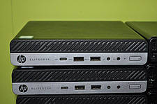 Неттоп HP EliteDesk 800 G3 Desktop Mini USFF/ Core i5-6500T/ 8 GB RAM/ 120 GB SSD/ UHD 630, фото 3