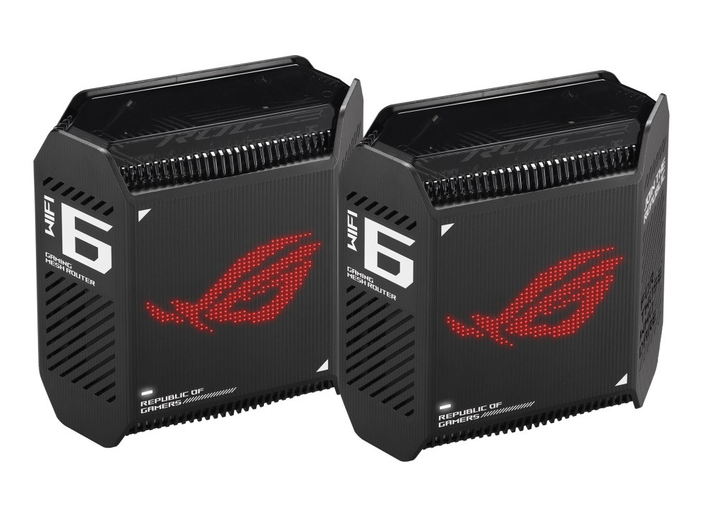 Wi-Fi Mesh система Asus ROG Rapture GT6 2pk Black (90IG07F0-MU9A20), фото 1