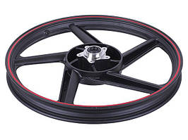 Диск передній R18*1,40J ТАТА чорний на мотоцикл LF150-2E