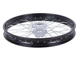 Диск передній R21*1,85J ТАТА чорний на мотоцикл XY250GY-6B