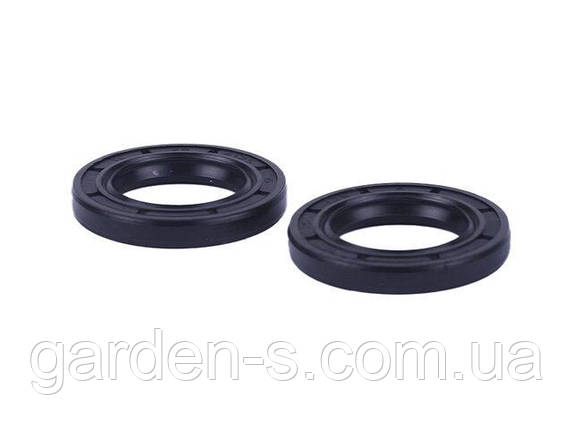 Сальники колінвала YBX на бензиновий двигун 168F, к-т: 2 шт., фото 1