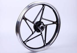 Диск передній литий 18*1,6 ТАТА black (дискове гальмо) на мотоцикл СВ-125/150