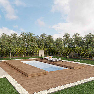 Автоматична зсувна тераса Aguard Slide Mirror Y