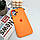 Чохол для смартфона Silicone Full Case AA Open Cam for Apple iPhone 16 34, Papaya, фото 5
