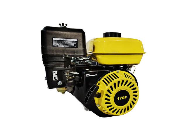 Двигун бензиновий 170F YBX (під шпонку, 19 мм + шків) 7 к.с.