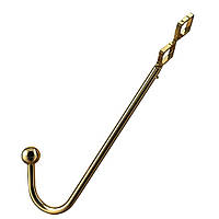 Анальний гак LOCKINK Golden Adjustable Anal Hook Set