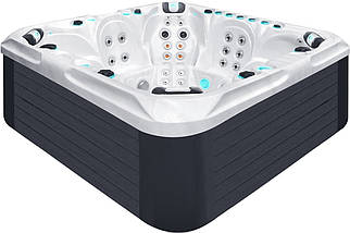 СПА-басейн Passion Spas Excite Mighty Wave (224x224x91 см), Сріблясто-білий