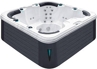 СПА-басейн Passion Spas Rewind (204х204х85 см), Сріблясто-білий