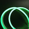 Неон LED 220V зелений 1 м – насичене освітлення у готовому комплекті, фото 3