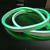 Неон LED 220V зелений 1 м – насичене освітлення у готовому комплекті, фото 6