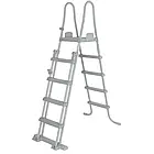 Каркасный бассейн Bestway Grey 561KA (549х274х132 см) з пісочним фільтром, сходами та захисним тентом, фото 7