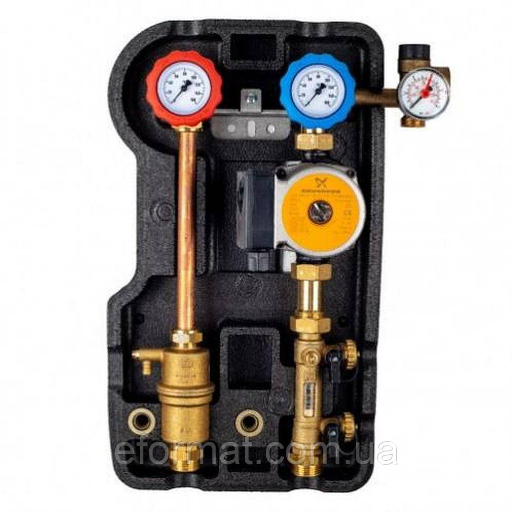 Дволінійна сонячна станція, 3/4&#8243; М, 6 бар,  2-12 л/хв, GRUNDFOS SOLAR 25-65