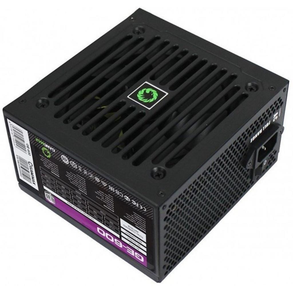 Блок живлення Gamemax 600W (GE-600) ATX 12V v2.3 600 Вт 80