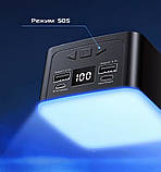 Багатофункціональний кемпінговий LED-ліхтар 3 в 1 з функцією Power Bank 18000 mAh 1200 lm, фото 8