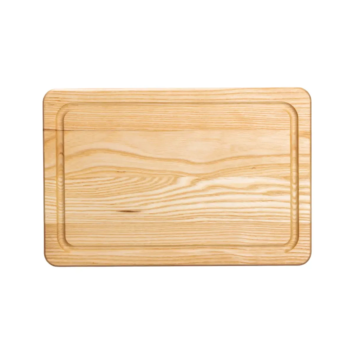 Прямокутна дошка для сервірування 35×25 см для подачі, ясен, фото 1