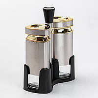 Набір для спецій на підставці 2 шт по 120 мл на підставці