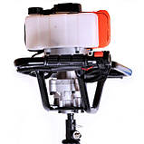 Мотобур бензиновий (з шнеком) ТАТА MB MD9680 жовтогарячий, фото 2