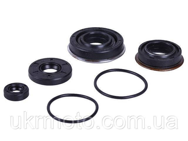 Сальники редуктора Y-BOX на бензиновий двигун 168F-170F, к-т: 6 шт., фото 1