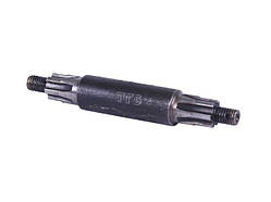 Вал тарілки TTG на редукторну косарку KRE 1100, L — 135 мм