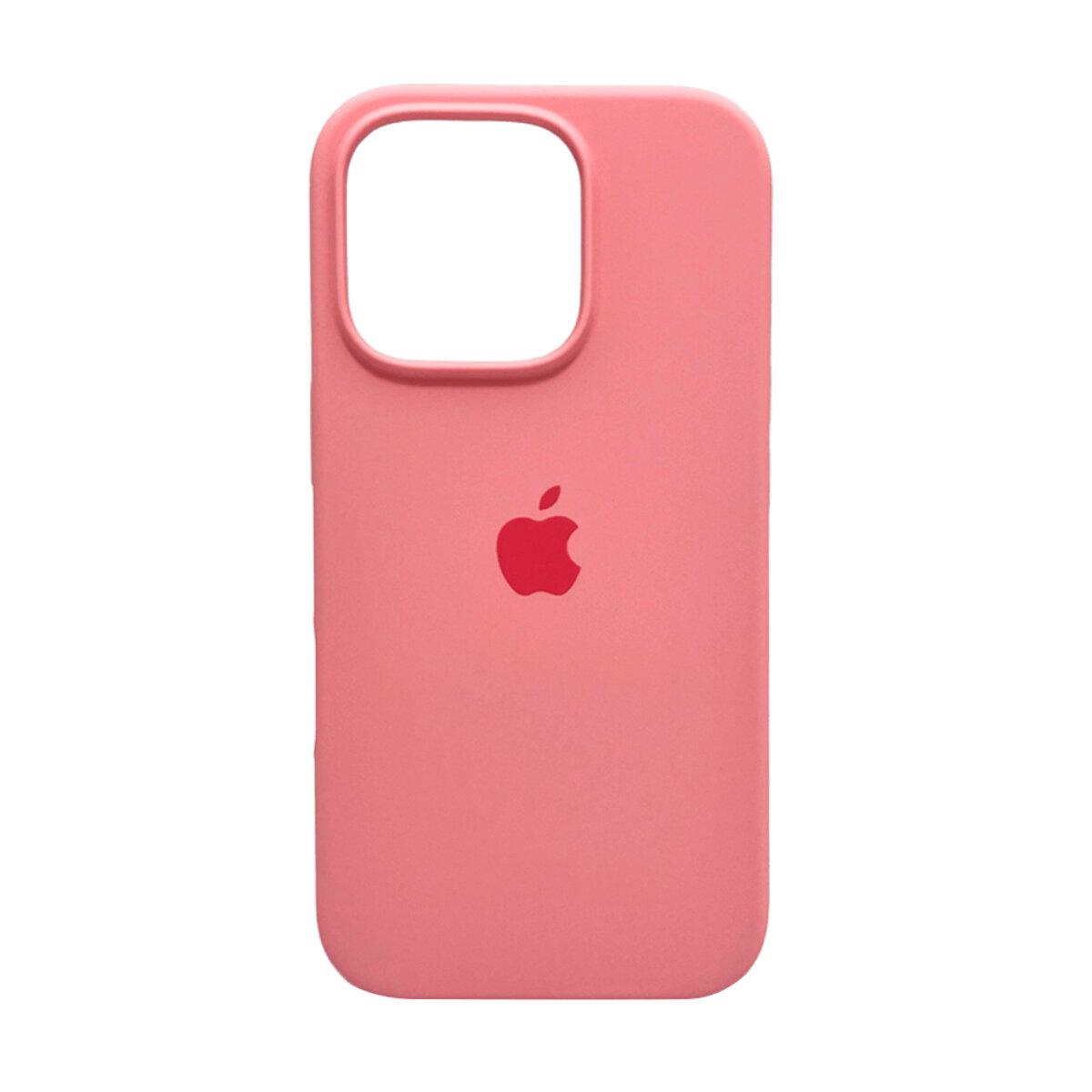 Чохол для смартфона Silicone Full Case AA Open Cam for Apple iPhone 16 Pro Max 6,Light Pink