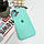 Чохол для смартфона Silicone Full Case AA Open Cam for Apple iPhone 16 17,Sea Blue, фото 4
