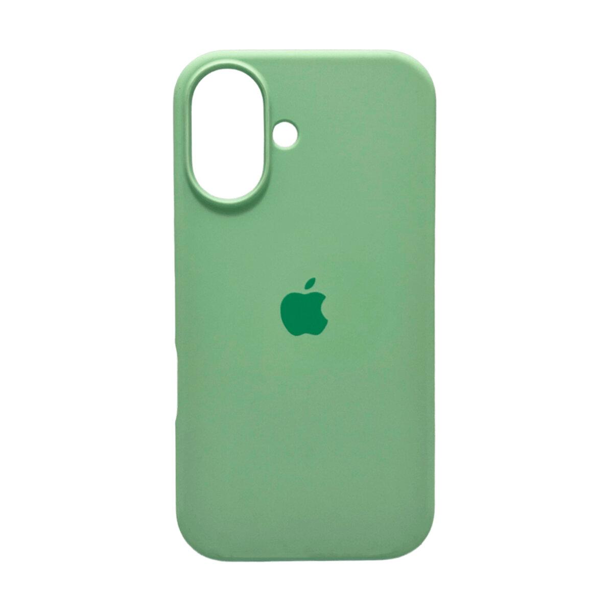 Чохол для смартфона Silicone Full Case AA Open Cam for Apple iPhone 16 51, Avokado Green