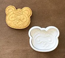 Формочка для вирізання печива "Голова єнота"