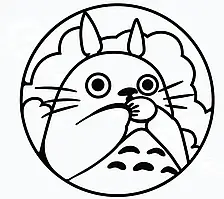 Формочка для вирізання печива "Тоторо"