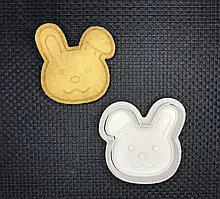 Формочка для вирізання печива "Голова зайченя"