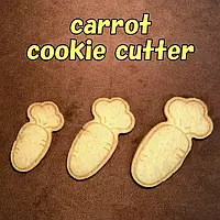 Формочка для вирізання печива "Морква"