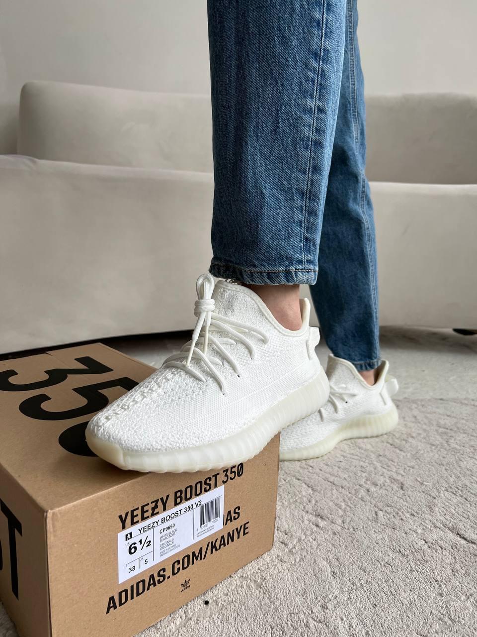 Yeezy 350 white premium, фото 1