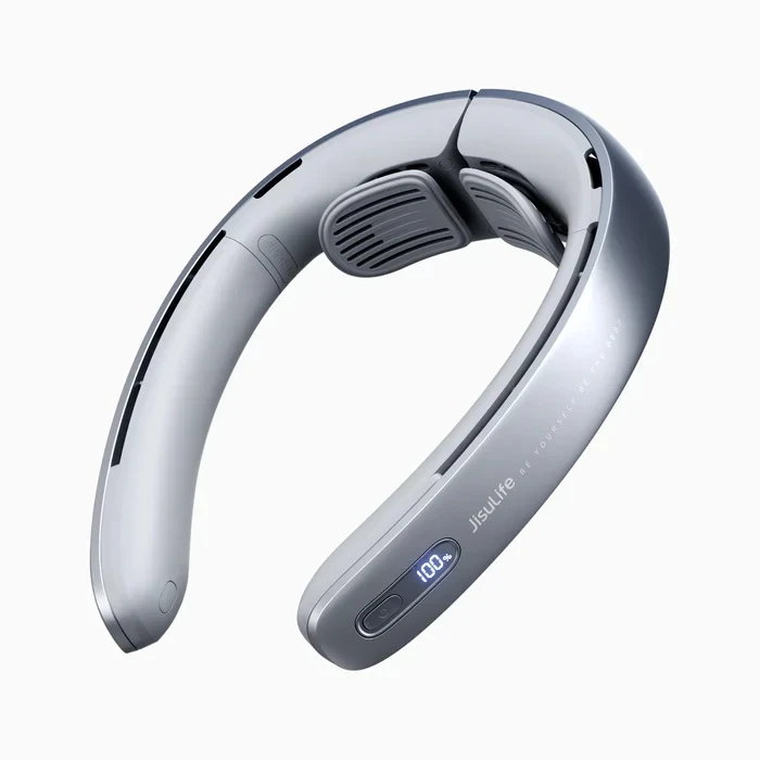 Вентилятор на шию JisuLife Neck Fan Pro1 портативний, до 14 годин роботи, плавне регулювання 100 швидкостей —