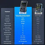 Fnirsi DSO-TC4 тестер компонентів (транзисторів), осцилограф, генератор сигналів, фото 5