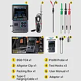 Fnirsi DSO-TC4 тестер компонентів (транзисторів), осцилограф, генератор сигналів, фото 8