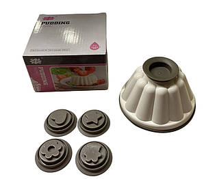 Набір форм для пудингу великої з насадками