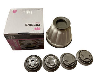 Набір форм для пудингу малий із насадками